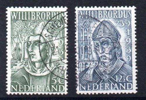 Holanda Año 1939 Nº Yvert 323/24 (o)